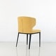 preview thumbnail 25 of 30, Cabo Mid-century Modern Chenille Wingback Chair - Contract Grade