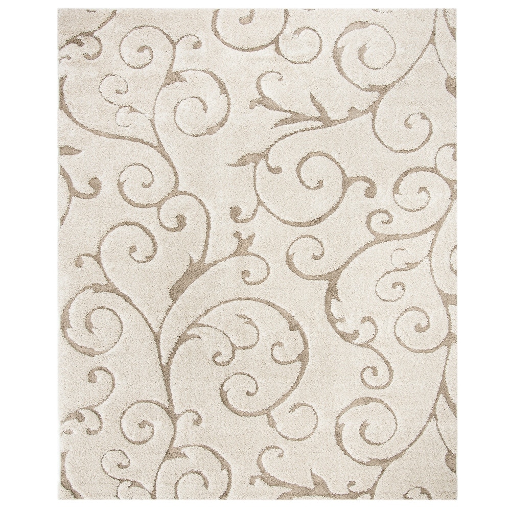 SAFAVIEH Florida Ryung Shag Scroll 1.2-inch Thick Textured Rug