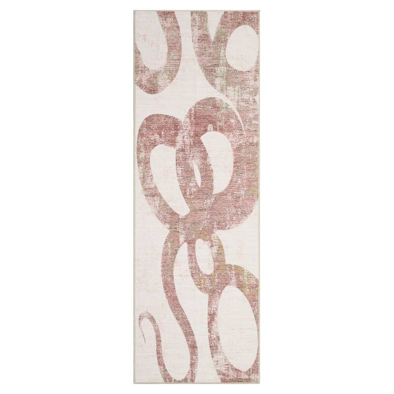 Modern Washable Area Rug Animal Snake Pattern Rug Home Decor Snake Carpet, Low Pile Non Slip Rug