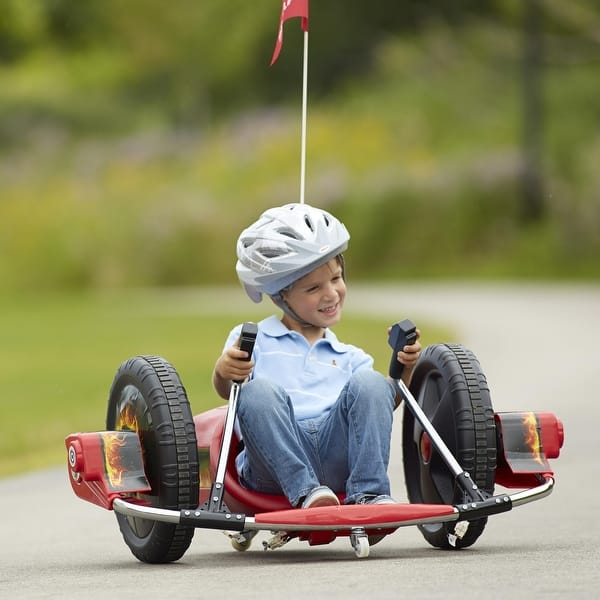 slide 2 of 36, High-Speed 12V Ride On Toy with Pedal Accelerator, Dual Motors, Big Wheels, and Safety Belt