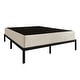 preview thumbnail 11 of 19, CraftPorch Upholstered Linen Metal Box Spring