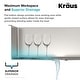 preview thumbnail 103 of 158, KRAUS Standart PRO Undermount Single Bowl Stainless Steel Kitchen Sink