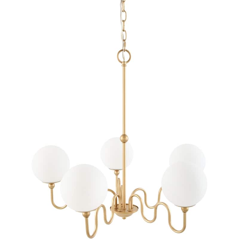 Livabliss Onde Traditional Chandelier - Gold