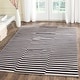 preview thumbnail 5 of 62, SAFAVIEH Handmade Flatweave Montauk Salinda Casual Cotton Rug 3' x 5' - Ivory/Black - Rectangle