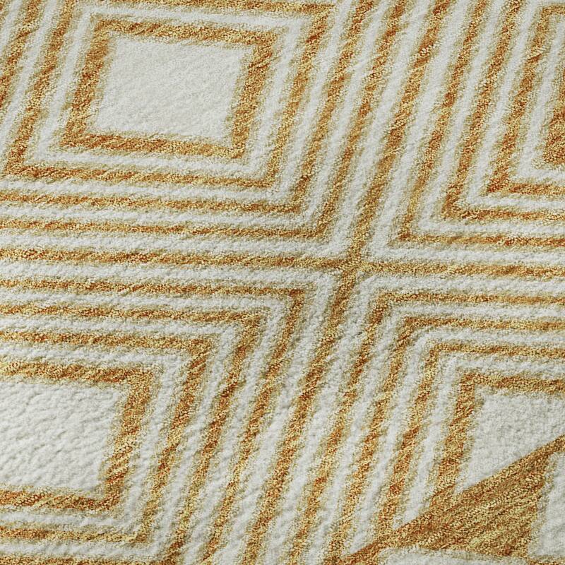 Premium Washable Super Soft Geo Prints Mayfield Rug