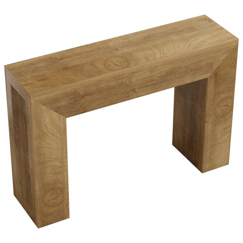 Wood Entryway Console Table, Sofa Table Behind Couch, Living Room Hallway Entrance Foyer