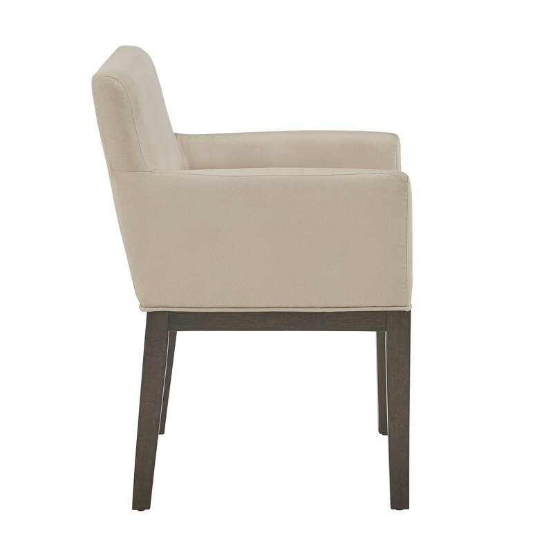 Tromso Weathered Grey Finish Fabric Dining Chair (Set of 2) by iNSPIRE Q Modern