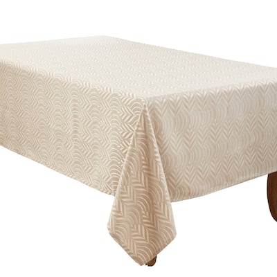Exquisite Jacquard Design Tablecloth