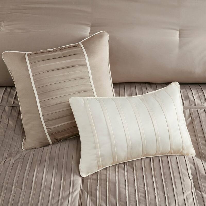 GDF Studio - Charmeuse Comforter Set with Decorative Pillows