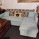82'' Wide Sectional Couch Pull-Out Sofa Bed with Storage Chaise 1 of 2 uploaded by a customer