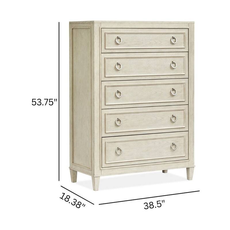Magnussen Home Sheridan Limestone Drawer Chest
