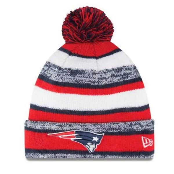 Shop New Era New England Patriots Nfl Stocking Knit Hat Winter Beanie W Pom 11008736 Overstock 19113815