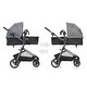 preview thumbnail 8 of 16, Pivot Vizor Travel System with LiteMax Infant Car Seat, Chasse Black