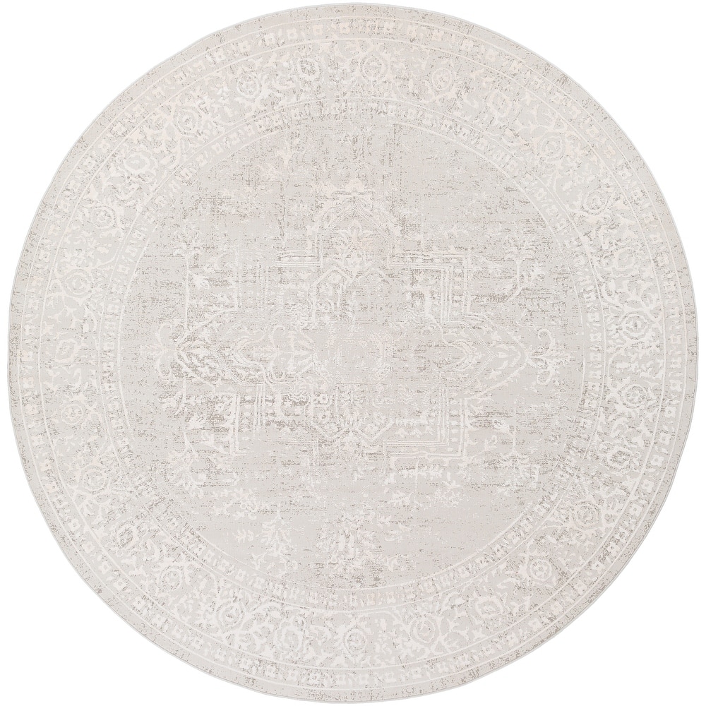 Livabliss Traditional Aisha Medallion Area Rug