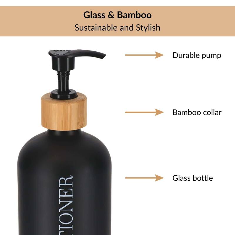 Matte Conditioner Dispenser 17 fl oz (500ml) - 3 L x 3 W x 8.5 H