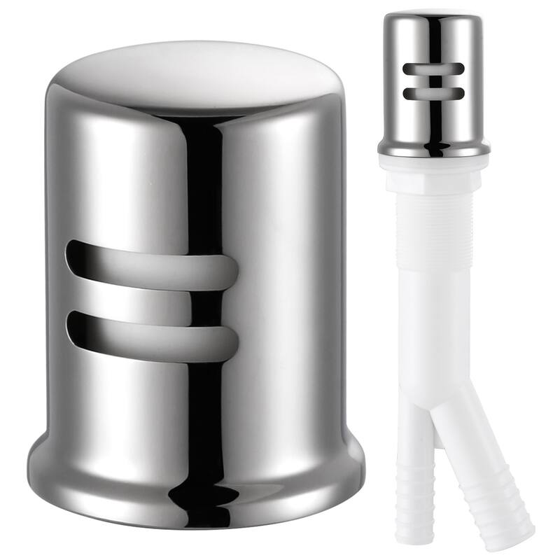 WOWOW Dishwasher Air Gap Cover for Kitchen Sink - Polished Nickel