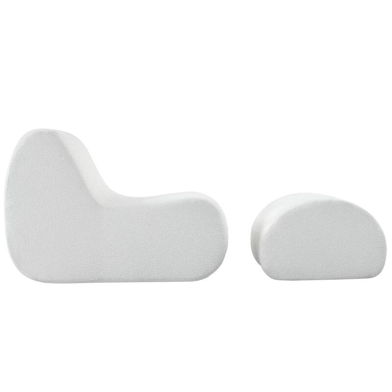 Christopher Knight Home - Mirod Elegant Accent Chair with Ottoman