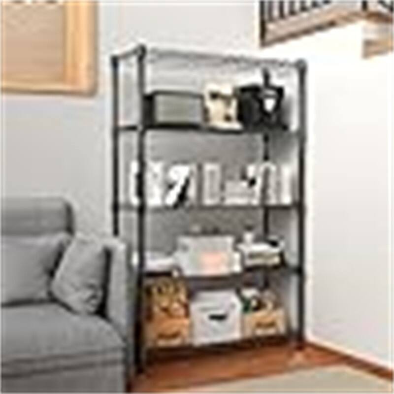 Storage Shelving - 13.7"D x 23.6"W x 62.4"H