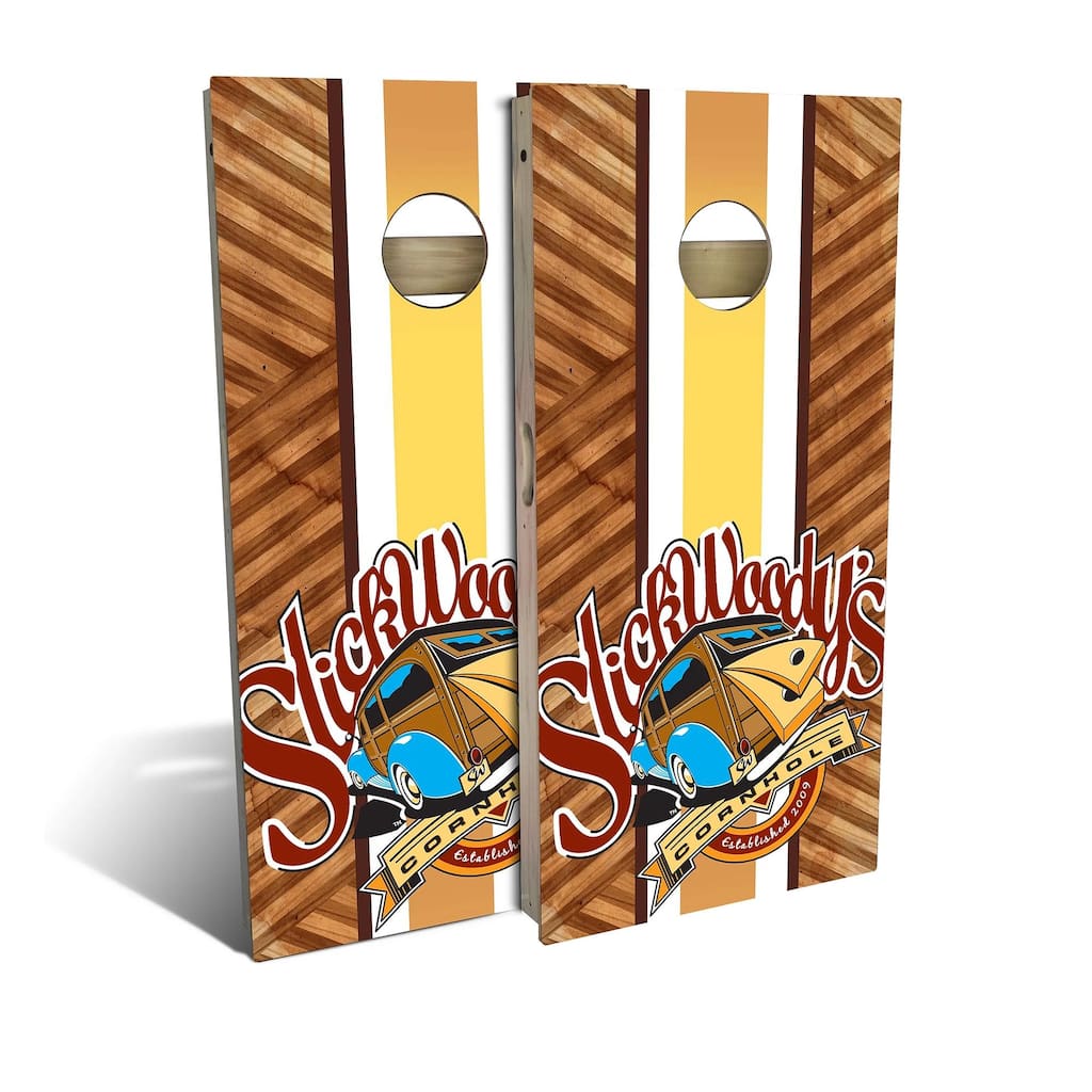 Striper Outdoor Cornhole Board Set