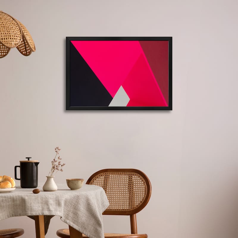 Diagonals Premium Framed Poster by Greetje van Son
