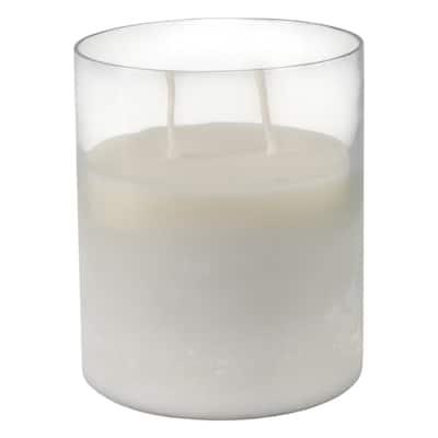 Indoor Candle Glass Wax Modern Decorative Accent Candle Sleek Design