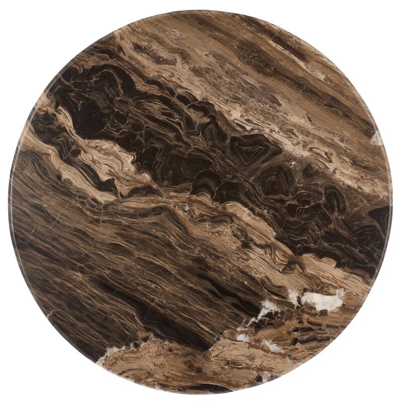 SAFAVIEH Couture Tylee Round Marble Coffee Table - 36"W x 36"D x 16"H