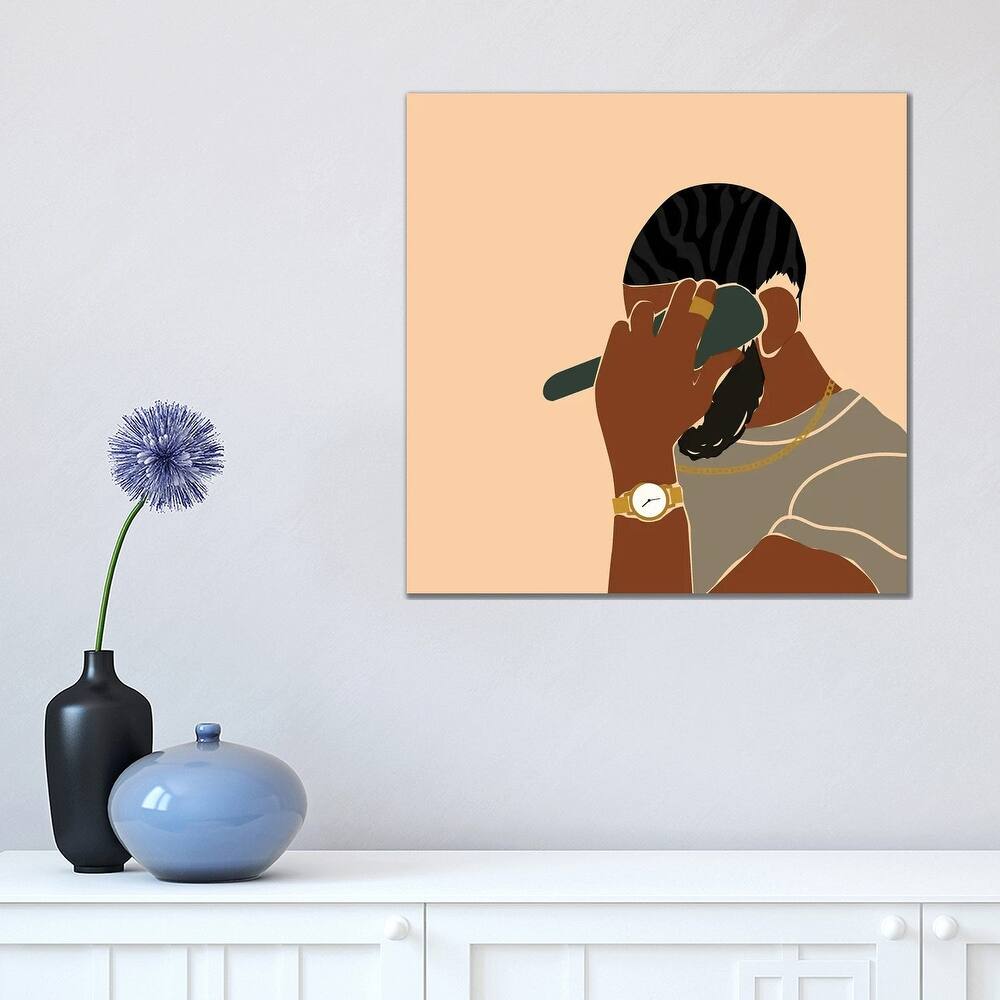 iCanvas "Waves" by Domonique Brown Canvas Print