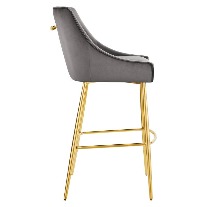 Discern Bar Stools - Set of 2 - N/A - Gray - Set of 2