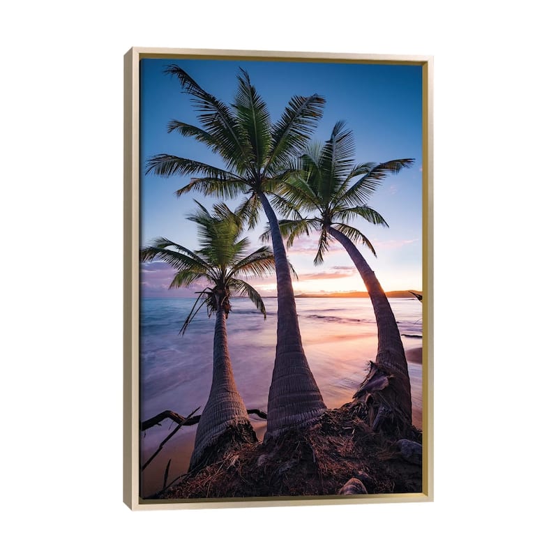 "Tropical Triple - Caribbean" by Stefan Hefele Framed