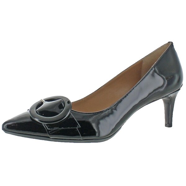 calvin klein patent leather pumps