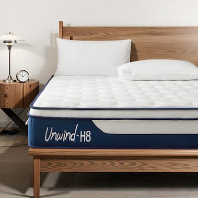 SogesSleep 10 Inch Hybrid Mattress in a Box with Memory Foam