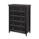 preview thumbnail 7 of 6, GDFStudio - Farmhouse Modern 6-Drawer Dresser Cabinet with Metal Slides and Vintage Handles