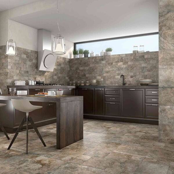 The Tile Life Albuquerque 3in x 6in Subway Porcelain Floor and Wall Tile Bed Bath & Beyond