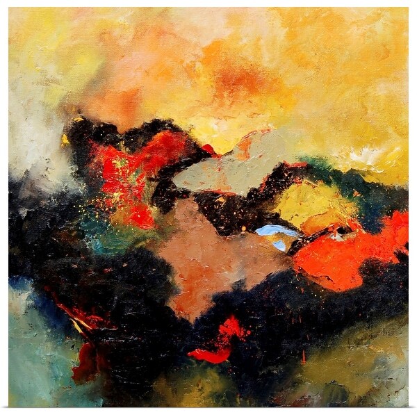 "Abstract 80800607" Poster Print