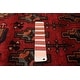 preview thumbnail 8 of 7, ECARPETGALLERY Hand-knotted Andelz Red Wool Rug - 3'6 x 12'10