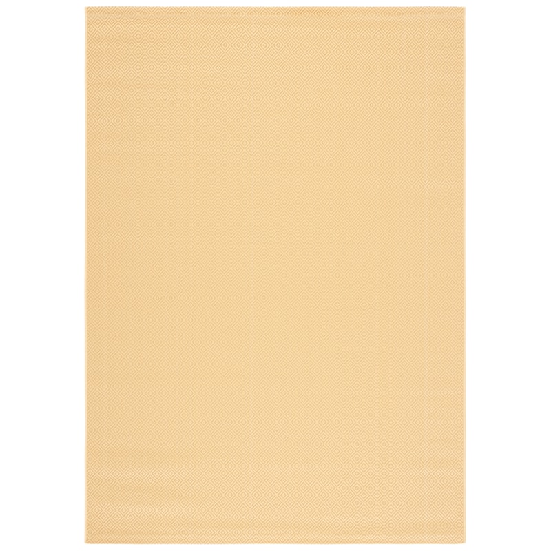 SAFAVIEH Courtyard Oivor Indoor/ Outdoor Waterproof Patio Backyard Rug - 2' x 3'7" - Gold/Gold
