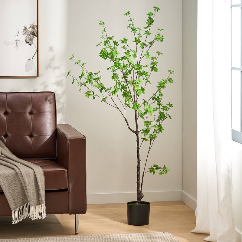 150cm Artificial Disc Leaf Tree