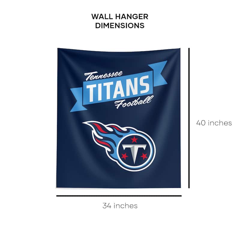 NFL Tennessee Titans Premium Wall Hanging - 34"x40"