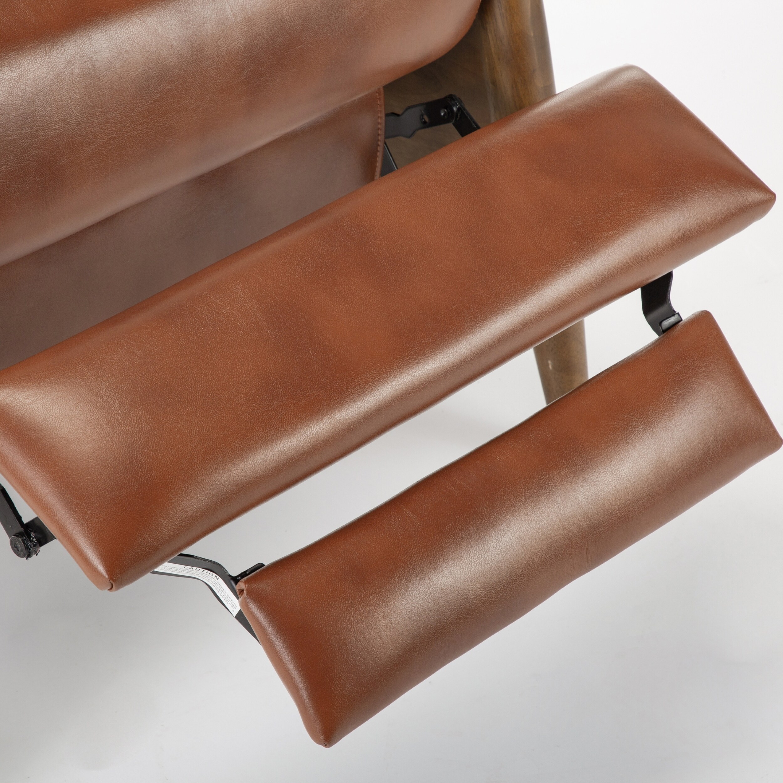 Sienna wood arm push back recliner outlet