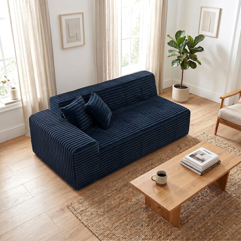 Modern Oversized plush Sofa Bed