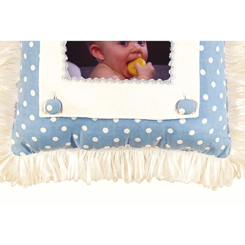 14" x 14" Boy Picture Picture Throw Pillow