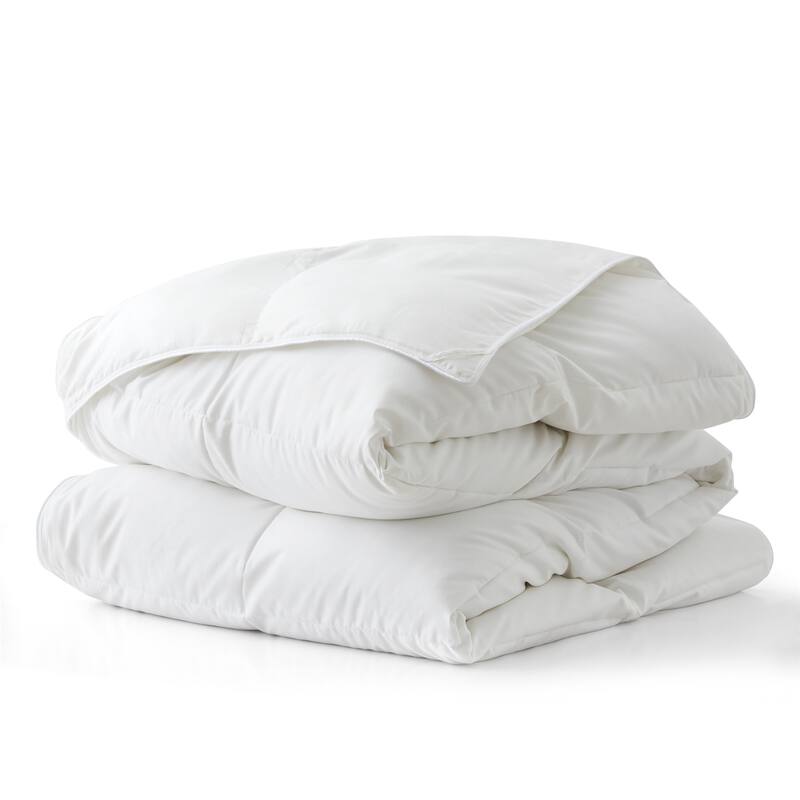 Premium Medium Weight & Lightweight White Goose Down Duvet Comforter