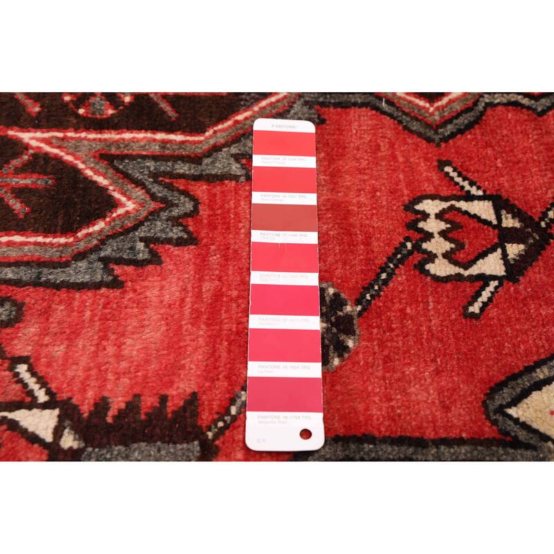 ECARPETGALLERY Hand-knotted Anadol Red Wool Rug - 4'5 x 6'7