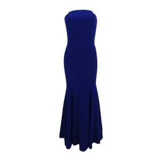 Betsy Adam Dresses Find Great Women S Clothing Deals Ping At Betsy Adam Women S Strapless Mermaid Ball Gown Navy Heather