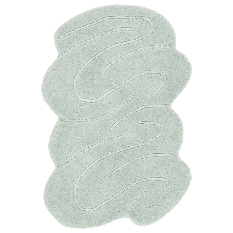 SAFAVIEH Handmade Novelty Iciar Wool Rug - 2' x 3' - Green