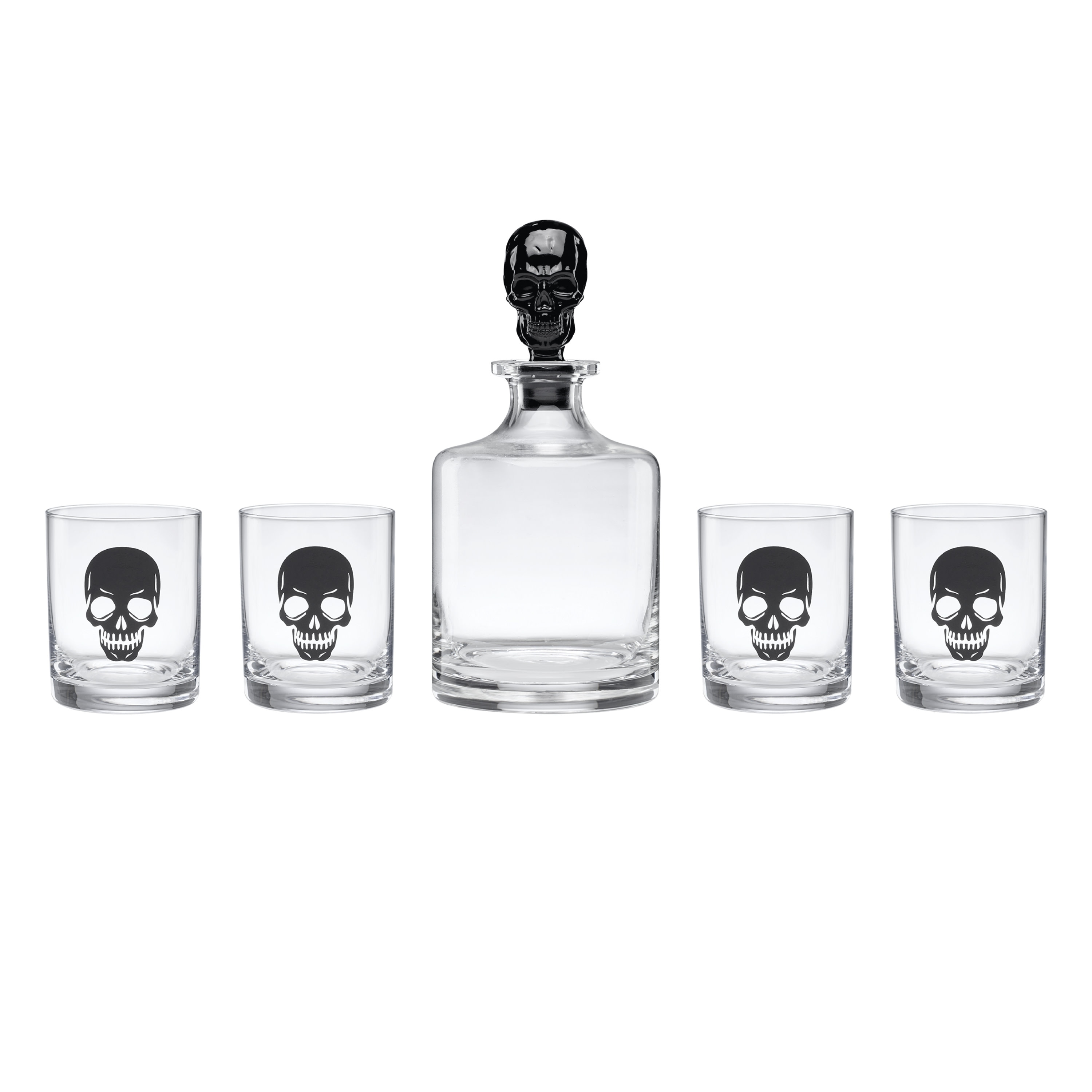 Oneida 5-Piece Skeleton Whiskey Set