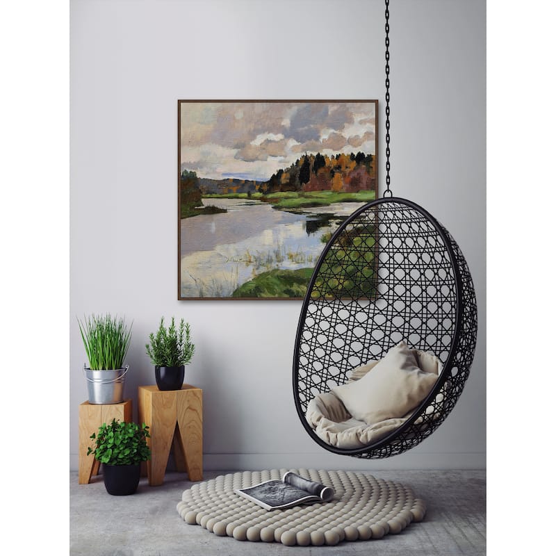 Yes to Adventure Floater Framed Print on Canvas