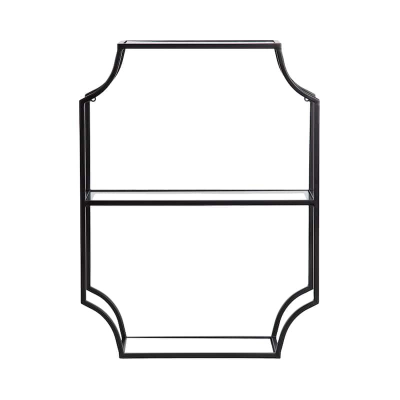 Kate and Laurel Ciel Metal Wall Shelf