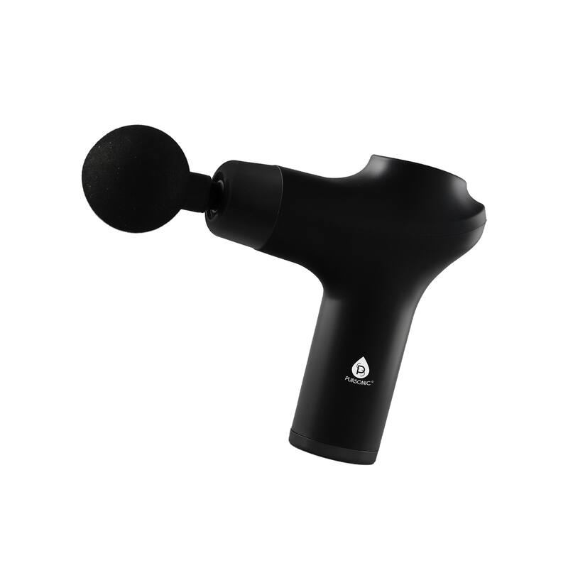 Pursonic 3 Speed Cordless & Rechargeable Professional Massage Gun - N/A - Black