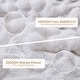 preview thumbnail 3 of 30, 3 Pieces Fluffy Faux Rabbit Fur Comforter Set, Plush Fuzzy Bedding Set for Winter